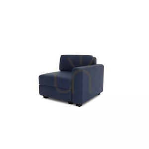 Sofa modułowa GRACIA – moduł końcowy – ciemnoniebieska City Sofa small 3