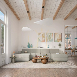 Sofa modułowa GRACIA – pojedynczy moduł – beżowo-szara City Sofa small 13