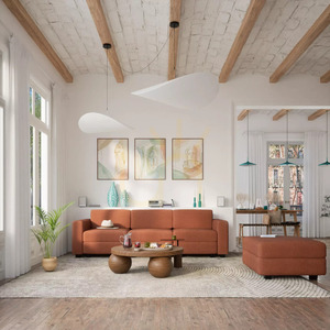 Sofa modułowa GRACIA – pojedynczy moduł – kolor terakota City Sofa small 11