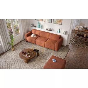 Sofa modułowa GRACIA – pojedynczy moduł – kolor terakota City Sofa small 12