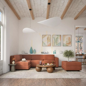 Sofa modułowa GRACIA – pojedynczy moduł – kolor terakota City Sofa small 5
