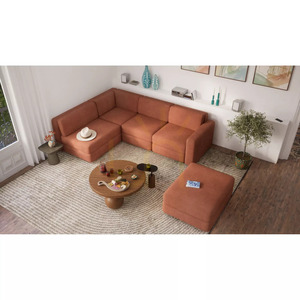 Sofa modułowa GRACIA – pojedynczy moduł – kolor terakota City Sofa small 6