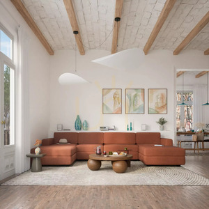 Sofa modułowa GRACIA – pojedynczy moduł – kolor terakota City Sofa small 8