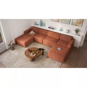 Sofa modułowa GRACIA – pojedynczy moduł – kolor terakota City Sofa small 9