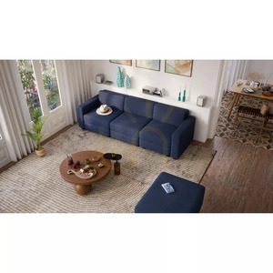 Sofa modułowa GRACIA – pojedynczy moduł – ciemnoniebieska City Sofa small 12