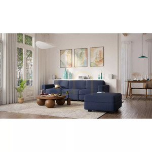 Sofa modułowa GRACIA – pojedynczy moduł – ciemnoniebieska City Sofa small 13