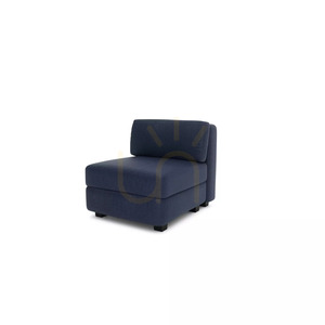 Sofa modułowa GRACIA – pojedynczy moduł – ciemnoniebieska City Sofa small 3