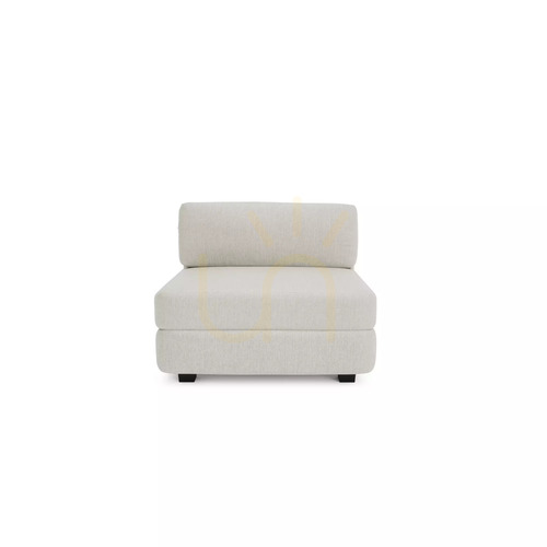 Sprawdź Sofa modułowa GRACIA – duży moduł pojedynczy – kremowo-beżowa City Sofa