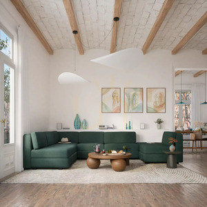 Sofa modułowa GRACIA – duży moduł pojedynczy – zielona City Sofa small 13