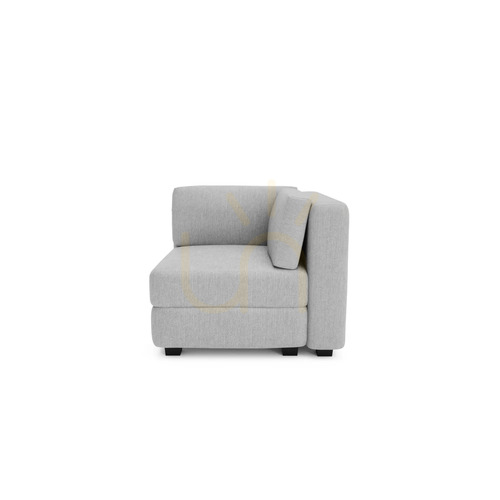 Sprawdź Sofa modułowa GRACIA – moduł narożny – szara City Sofa