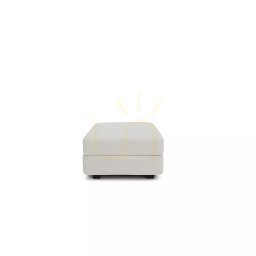 Sprawdź Sofa modułowa GRACIA – moduł pufowy – kremowo-beżowy City Sofa