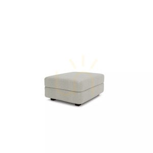 Sofa modułowa GRACIA – moduł pufowy – beżowo-szary City Sofa small 3