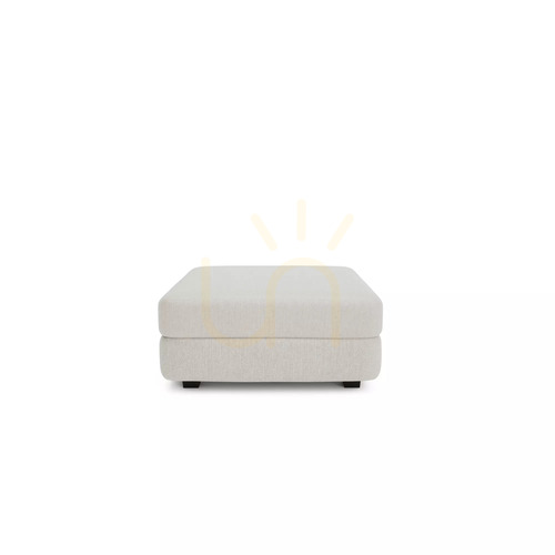 Sprawdź Sofa modułowa GRACIA – duży moduł pufowy – kremowo-beżowy City Sofa