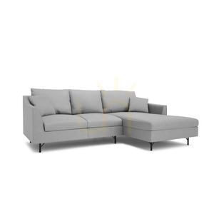 4-osobowa sofa narożna ALFAMA – szara City Sofa small 2