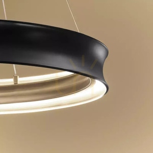 Lampa wisząca LED Larousse 75⌀ - Czarny, mosiądz - KICHLER small 9