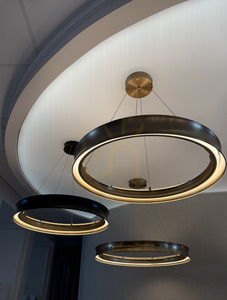 Lampa wisząca LED Larousse 75⌀ - Czarny, mosiądz - KICHLER small 8