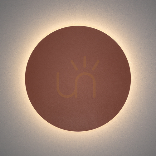Sprawdź Kinkiet Nowodvorski RING LED L 12657 terakota 35 cm 3000 K