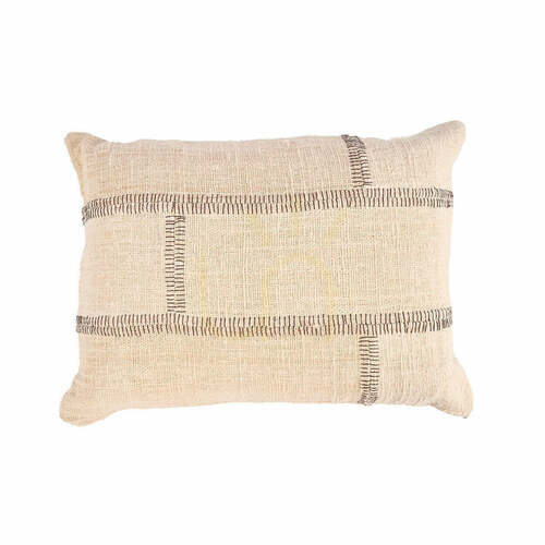 Sprawdź Poszewka na poduszkę BAZAR BIZAR Stonepath 50x70 cm bawełna naturalna kremowa
