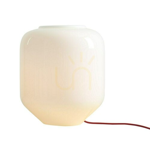 Sprawdź Lampa stołowa Aldex Flask Table L Cherry z opalowego szkła 8500B15_L z żarówką