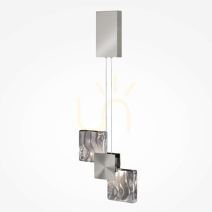 Lampa wisząca Maytoni Quadro platyna LED 5W 3000K MOD519PL-L8PT3K small 0