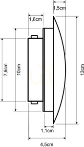 Kinkiet Sigma DROP LED szałwia 41564 small 1