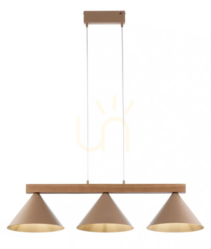 Sprawdź Lampa wisząca Sigma DECO 3 ciepły beż/jasny brąz 41633