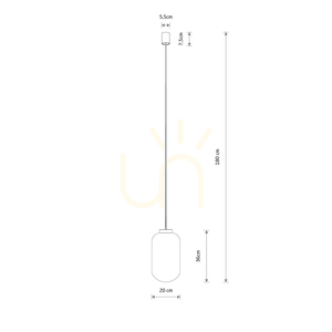 Lampa Wisząca MALINDI A 12254 Nowodvorski small 7