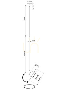 Lampa wisząca Sigma CHARLIE S 1,5m szałwia 41767 2 Lampa wisząca Sigma CHARLIE S 1,5m szałwia 41767 small 2