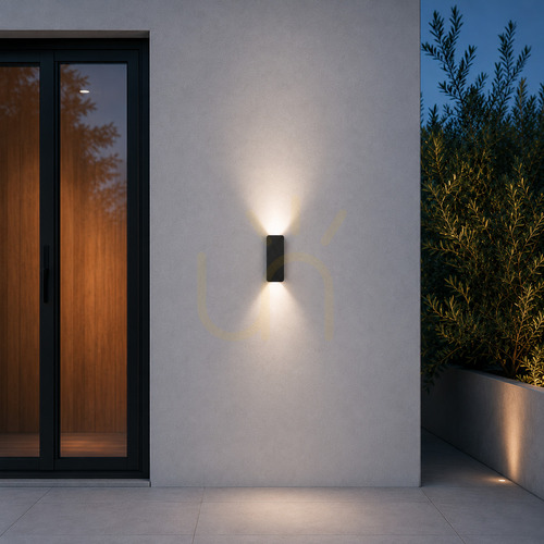 Sprawdź Kinkiet zewnętrzny Domeno LED RIXOS UNO-BH-004 6 W CCT IP65 czarny