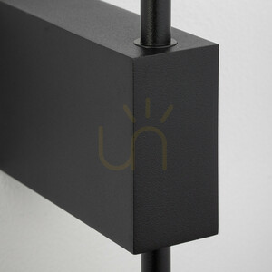 Lixa Black Kinkiet LED 12 W small 3