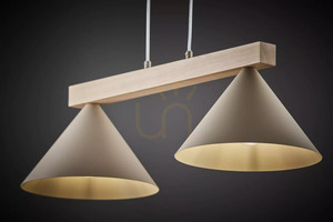Lampa wisząca Sigma DECO 2 ciepły beż/jasny brąz 41811 small 1