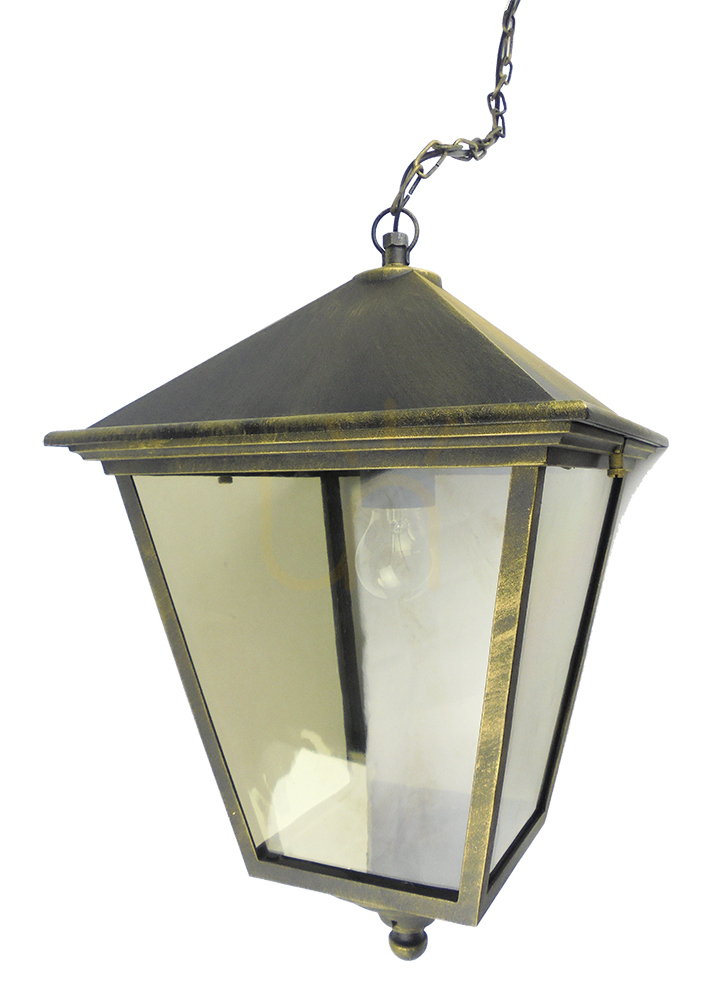 Sprawdź Lampa zewnętrzna wisząca London 493A/BG zielony E27 NORLYS Lampa zewnętrzna wisząca London 493A/BG zielony E27 NORLYS