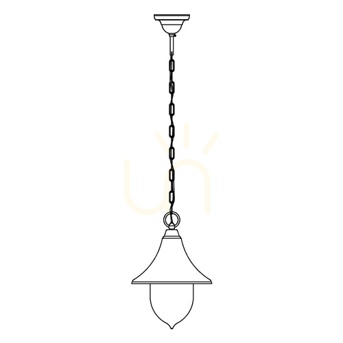 Sprawdź Lampa zewnętrzna wisząca Florence 800A/BC miedziany E27 NORLYS