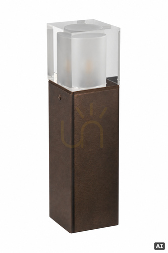 Sprawdź Słupek oświetleniowy Arendal Mini 1566BC LED 37 cm czarny z miedzianą patyną NORLYS