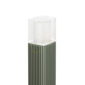 Słupek ogrodowy LED NORLYS Frigga 2151CG, szary cement, 50 cm, 4000 K small 1