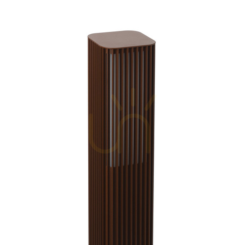 Sprawdź Słupek ogrodowy LED Norlys Astrid 2226CS rdzawobrązowy 85 cm 4000 K