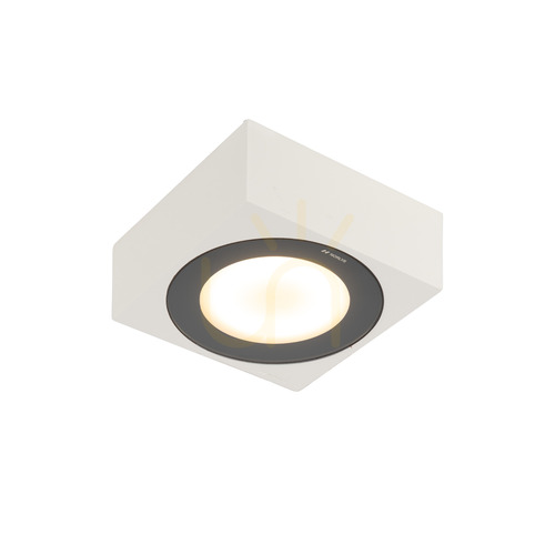 Sprawdź Plafon zewnętrzny Hitra 2460WH biały LED NORLYS