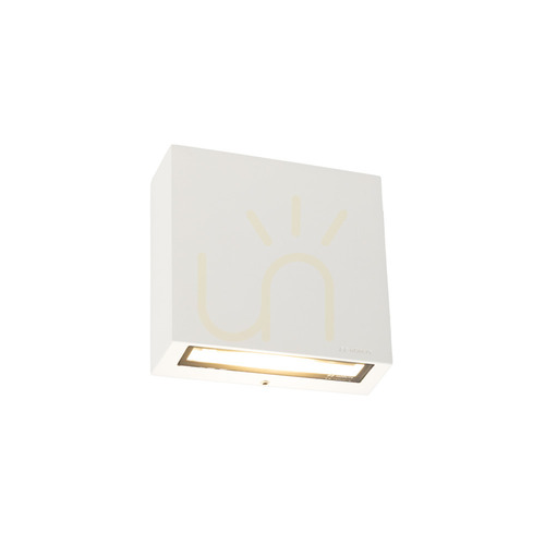 Sprawdź Kinkiet zewnętrzny LED NORA 2472, 15,3 W, 4000 K, DALI2, światło góra-dół, biały RAL 9003 – NORLYS