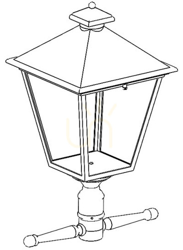 Sprawdź Latarnia ogrodowa London 4112BC miedziany LED NORLYS