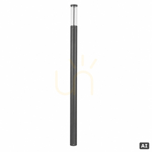 Latarnia ogrodowa NORLYS Egersund Park 6112GR LED 23,9W 2314 lm 4000K grafit IP65 250 cm small 1