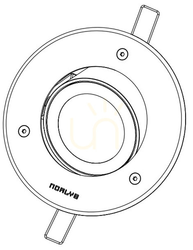 Sprawdź Lampa wpuszczana do ściany Moss 6355AL srebrny LED NORLYS