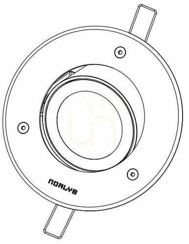 Sprawdź Lampa wpuszczana do ściany Moss 6379AL srebrny LED NORLYS