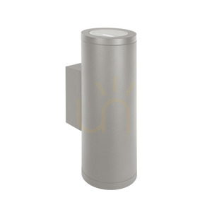 Kinkiet zewnętrzny Norlys Lysfjord 6422AL jasnoszary RAL 9006, LED 26,5 W 4000 K, światło góra-dół, DALI2, IP65 small 1