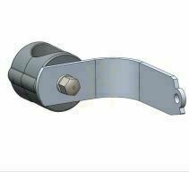 Adapter montażowy z obejmą NORLYS 6729GR do opraw Moss, grafitowy small 0