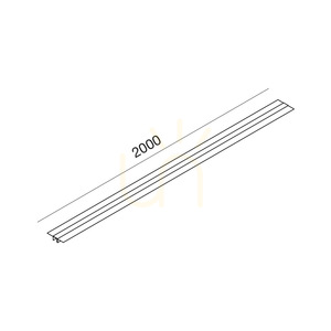Szyna Magnetyczna Slim GBIN50 2 m Biały Gea Luce small 1