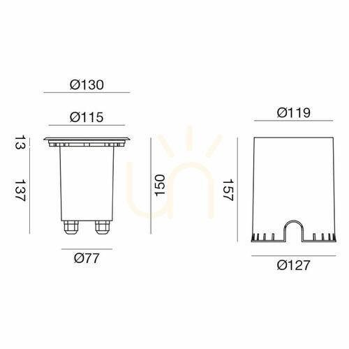 Sprawdź Lampa najazdowa GES272 Gea Luce IP67