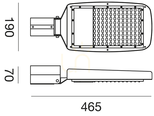 Sprawdź Naświetlacz LED GES581N Szary Gea Luce IP65