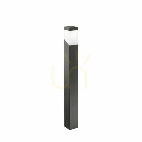Sprawdź Słupek ogrodowy GES611 grafitowy 100 cm, aluminium, klosz opalowy, E27 maks. 28 W, IP44, Gea Luce