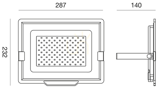 Sprawdź Naświetlacz LED GES844C Biały Gea Luce IP65