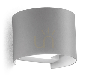 Kinkiet zewnętrzny GES872C Srebrny Gea Luce IP54 small 0